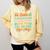 Kids So Long Kindergarten 1st Grade Here I Come Graduation Groovy Comfort Colors Sweatshirt Butter