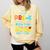 Kids So Long PRE-K It's Been Fun Graduation Comfort Colors Sweatshirt Butter