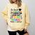 Kindergarten Graduation Graduate 1st Grade Here I Come Kids Comfort Colors Sweatshirt Butter