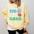 Kiss Me I'm A Grad 2018 Senior Graduation Comfort Colors Sweatshirt Butter
