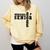 Lacrosse Senior Night Lacrosse Senior 2025 Graduation 29 Comfort Colors Sweatshirt Butter