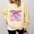 Last Day Of School Shirt Coquette Bow School Graduation Comfort Colors Sweatshirt Butter