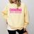 Latina Graduation Educated Latina Chingona With A Masters Comfort Colors Sweatshirt Butter