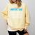 Lawyer's Dad Father Law School Graduation Comfort Colors Sweatshirt Butter