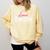 Licensed Esthetician 2023 Graduation Comfort Colors Sweatshirt Butter