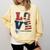 Love Coast Guard Mom Proud Coast Guard Graduation Mom Comfort Colors Sweatshirt Butter