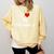 I Love My PreSchool Students Teachers Educators Graduation Comfort Colors Sweatshirt Butter