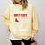 Low Social Battery Need Recharge Introvert Self-Care Comfort Colors Sweatshirt Butter