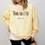 Massage Therapist Therapy LMT Masseuse Graduation Christmas Comfort Colors Sweatshirt Butter
