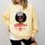 Master Degree Graduation Gifts Black Girl Comfort Colors Sweatshirt Butter
