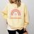 MASTER OF EDUCATION ROCK Master Graduation Comfort Colors Sweatshirt Butter