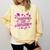 Masters Graduation Educated Latina Chingona Con Diploma Comfort Colors Sweatshirt Butter