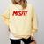 Misfit Outfit And Costume Introvert Apparel Comfort Colors Sweatshirt Butter Misfit Outfit And Costume Introvert Apparel Comfort Colors Sweatshirt Butter