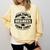 Multiple Degrees Zero Chill College Graduation Comfort Colors Sweatshirt Butter