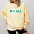 New Grad Nurse Graduation For RN & LPN Comfort Colors Sweatshirt Butter