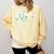 New Nurse Est 2018 School Graduation Nursing Comfort Colors Sweatshirt Butter