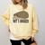 Not A Hugger Hedgehog Introvert Sarcasm Antisocial Comfort Colors Sweatshirt Butter