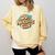 Do Nothing Club Lazy Introvert Gen Y Millennials Comfort Colors Sweatshirt Butter