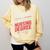 Nurse Graduation I Survived My Girlfriends Nursing Degree Comfort Colors Sweatshirt Butter