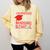 Nurse Survived Nursing School Graduation Comfort Colors Sweatshirt Butter