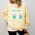 Nursing School Survivor Graduation Nurse RN 2020 Friend Comfort Colors Sweatshirt Butter