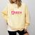 Nursing Shirt Graduation Nurse School Trauma Queen Shirt Comfort Colors Sweatshirt Butter
