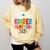 I Officially Graduated Kindergarten Graduation 2024 Comfort Colors Sweatshirt Butter