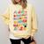 I Officially Graduated Kindergarten Graduation Class 2024 Comfort Colors Sweatshirt Butter