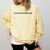 Overstimulated Introvert Social Anxiety Humor Slogan Premium Tri-Blend Comfort Colors Sweatshirt Butter