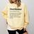 Overthinker Definition Anxiety Introvert Personality Comfort Colors Sweatshirt Butter