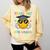 Peace Out 5th Grade Graduation Last Day Of School Comfort Colors Sweatshirt Butter