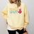 Peace Out 6th Grade Graduation Last Day Of School Comfort Colors Sweatshirt Butter