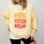 People Person Repellant Introvert Premium Comfort Colors Sweatshirt Butter