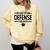 PhD Graduation Dissertation Defense Survivor PhD Comfort Colors Sweatshirt Butter