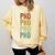 PHD Graduation Doctorate Comfort Colors Sweatshirt Butter