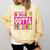 Pink STRAIGHT OUTTA Preschool PRE-K Graduation Comfort Colors Sweatshirt Butter
