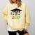 Pre-K -12th Grade Hand Prints Space Graduation Class Of 2037 Comfort Colors Sweatshirt Butter