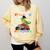 Pre k Graduation 2025 Pre-k Kindergarten Graduate Dinosaur Premium Tri-Blend Comfort Colors Sweatshirt Butter