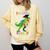 Preschool Graduation Class Of 2022 Graduate Dinosaur Kids Comfort Colors Sweatshirt Butter