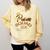 Prom Squad 2026 Cute Senior Class Of 2026 Graduation Party Comfort Colors Sweatshirt Butter