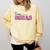 Prom Squad Prom Graduation Class Of 2024 Leopard Matching Comfort Colors Sweatshirt Butter
