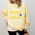 Proud Aunt Of a Class Of 2023 Graduate Senior Graduation Comfort Colors Sweatshirt Butter