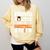 Proud Auntie Of a Basketball Senior 2026 Graduation Gifts Comfort Colors Sweatshirt Butter