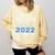 Proud Big Sister Of Pre K School Graduate 2022 Graduation Comfort Colors Sweatshirt Butter