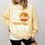 Proud Boyfriend Of A 2025 Senior Graduation Basketball Comfort Colors Sweatshirt Butter