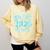 Proud Brother Of a 2025 Senior Graduate Graduation Comfort Colors Sweatshirt Butter