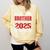 Proud Brother Of A Class Of 2025 Graduate Senior Graduation Comfort Colors Sweatshirt Butter