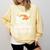 Proud Dad Of A 2025 Senior Basketball Graduation Comfort Colors Sweatshirt Butter