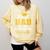 Proud Dad Of A Class 2025 Kindergarten Graduate Graduation Comfort Colors Sweatshirt Butter