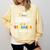 Proud GRAMMY Of A 5th Grade Graduate Graduation 2024 Senior Comfort Colors Sweatshirt Butter